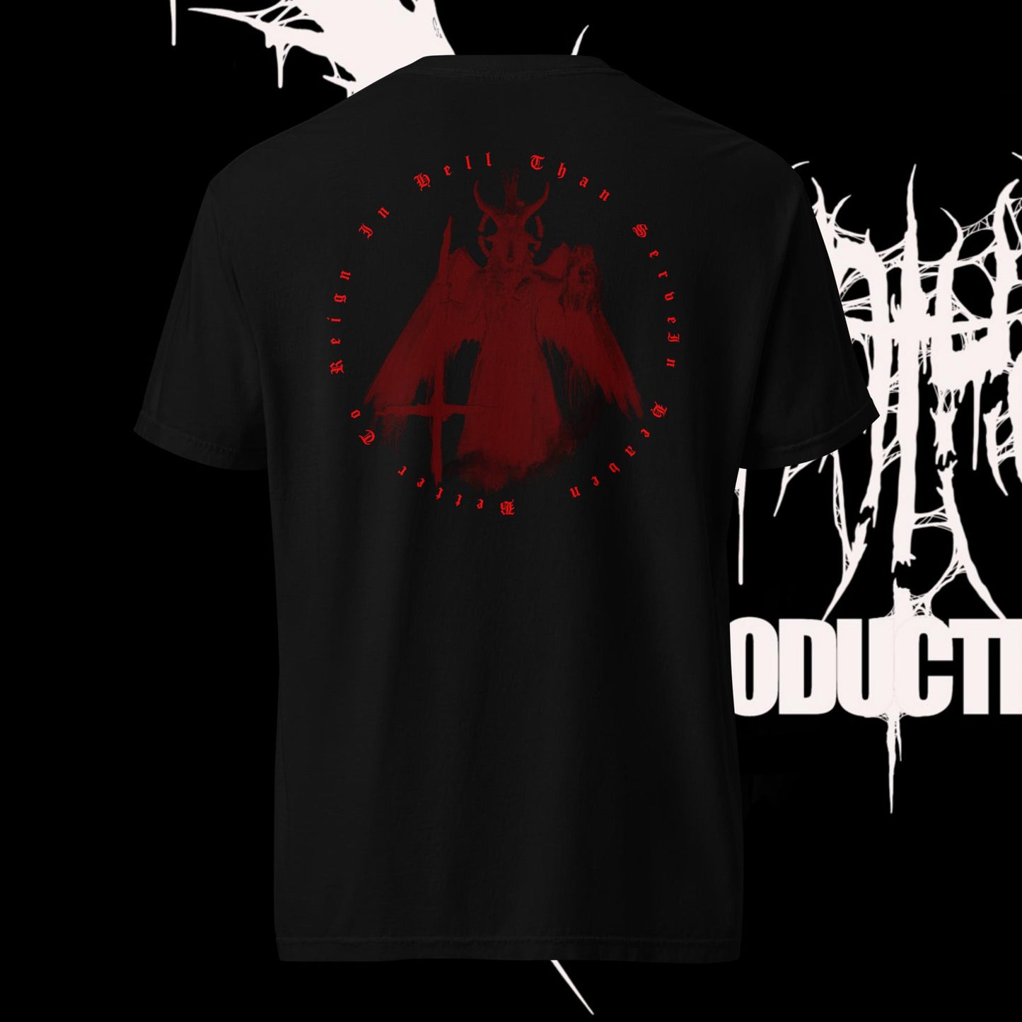 Unisex garment-dyed baph heavyweight t-shirt