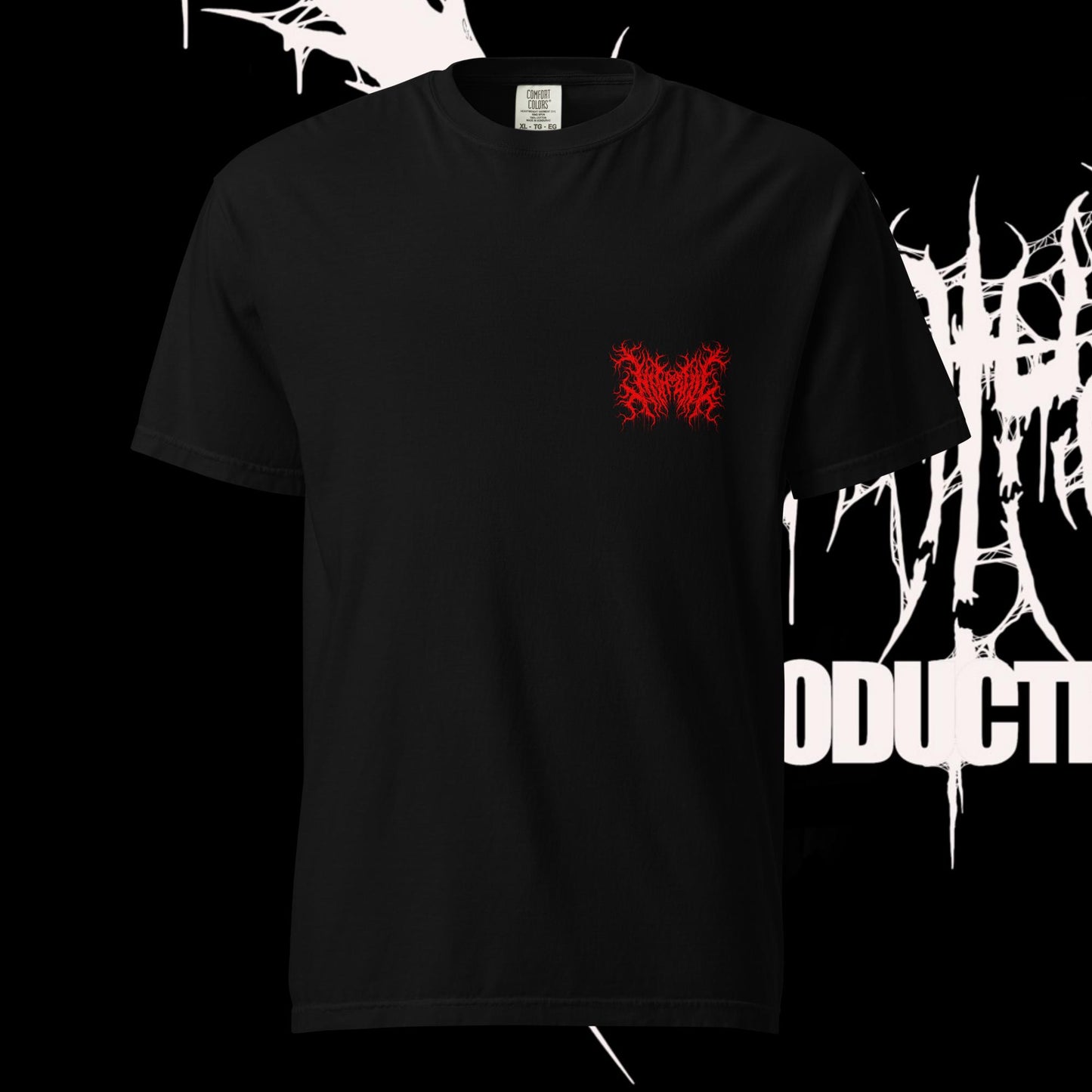 Unisex garment-dyed baph heavyweight t-shirt